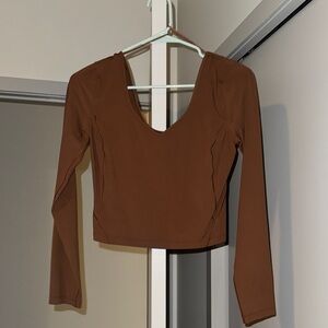 Lululemon Brown Align Long Sleeve